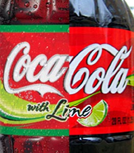 Coke with Lime broadcast journalist